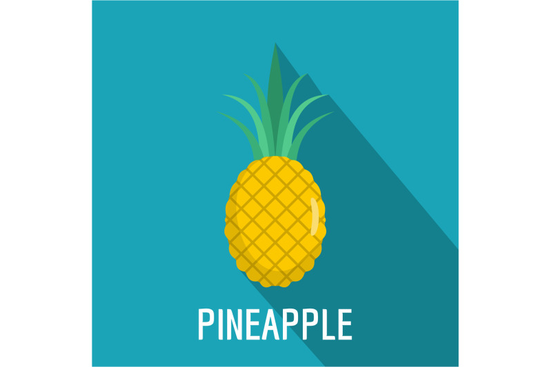 pineapple-icon-flat-style