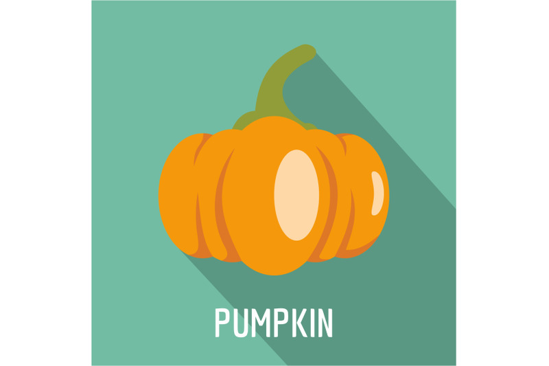 pumpkin-icon-flat-style