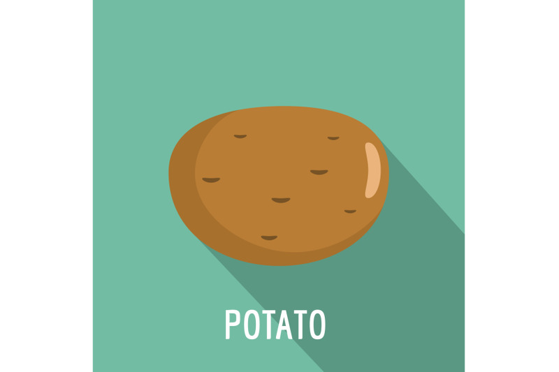 potato-icon-flat-style