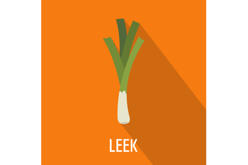 leek-icon-flat-style