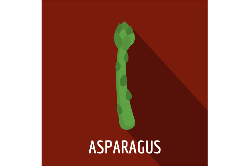 asparagus-icon-flat-style