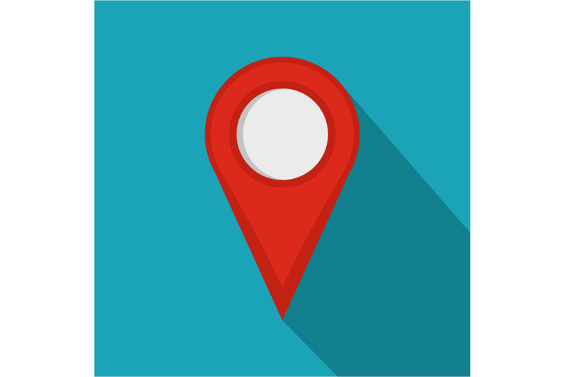 location-mark-icon-flat-style