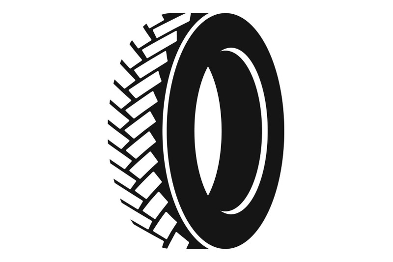 one-tyre-icon-simple-style