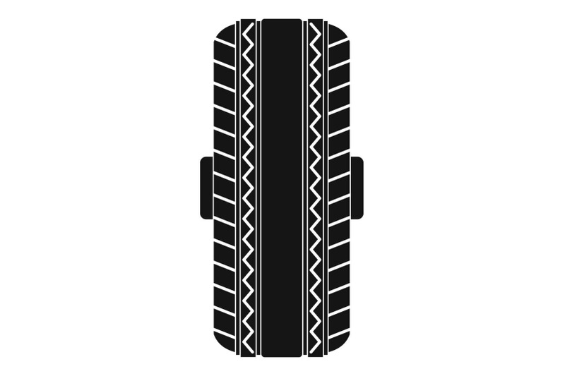 rubber-tyre-icon-simple-style