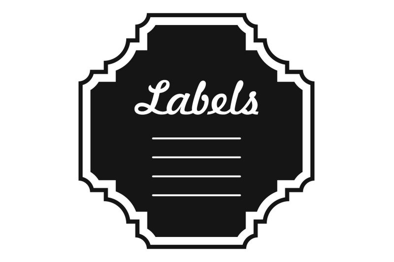 label-tag-icon-simple-style