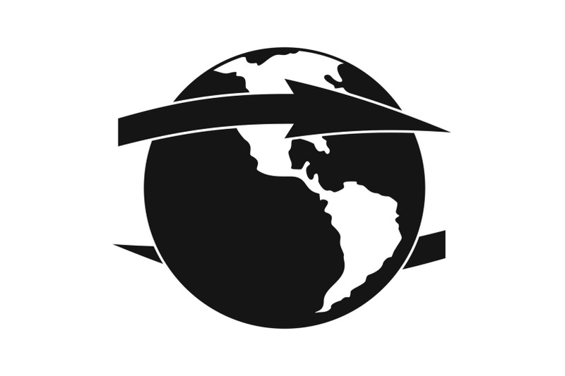 wind-on-earth-icon-simple-style