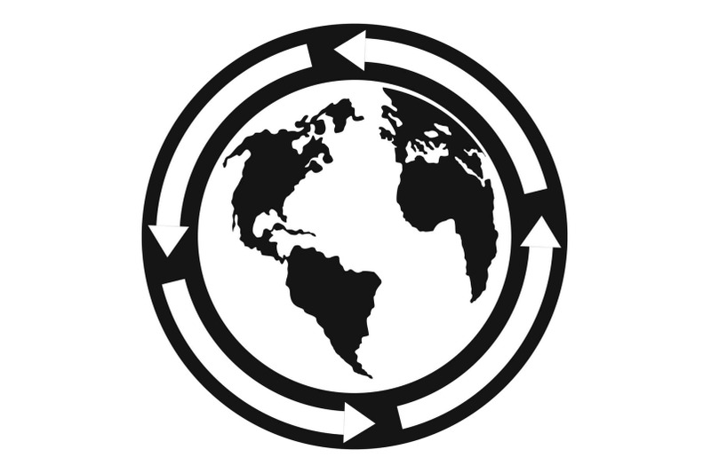 earth-icon-simple-style