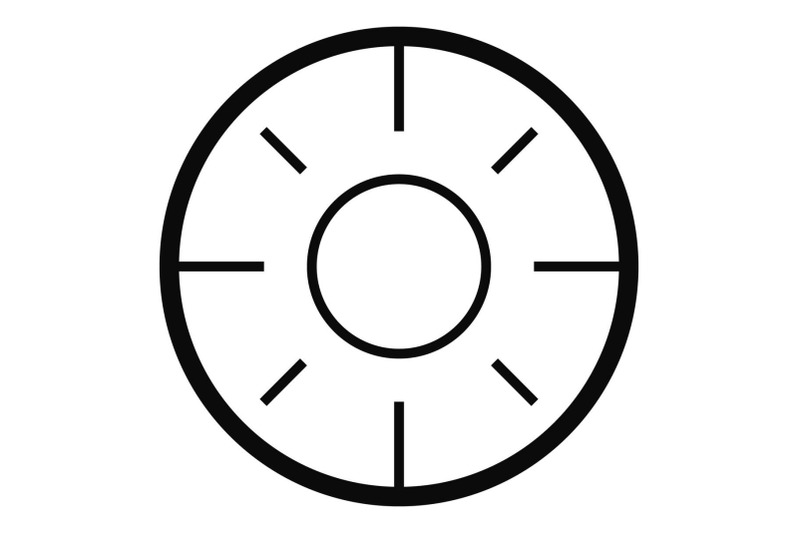 backsight-icon-simple-style