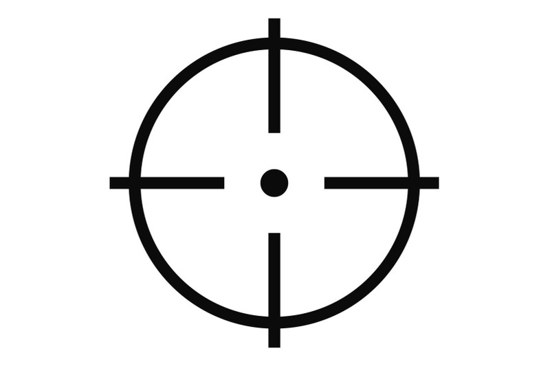 selection-of-target-icon-simple-style