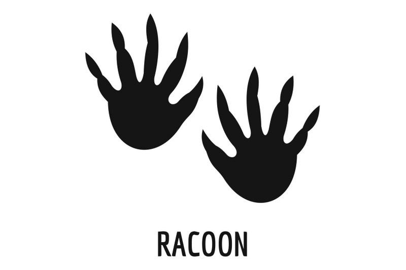 racoon-step-icon-simple-style