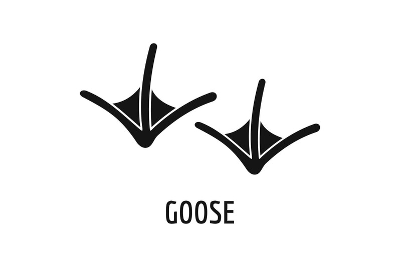 goose-step-icon-simple-style
