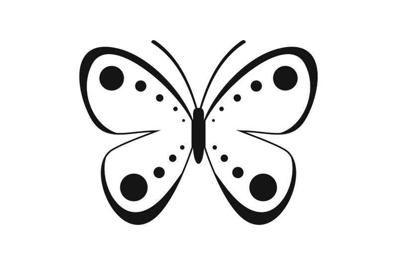 wild-butterfly-icon-simple-style