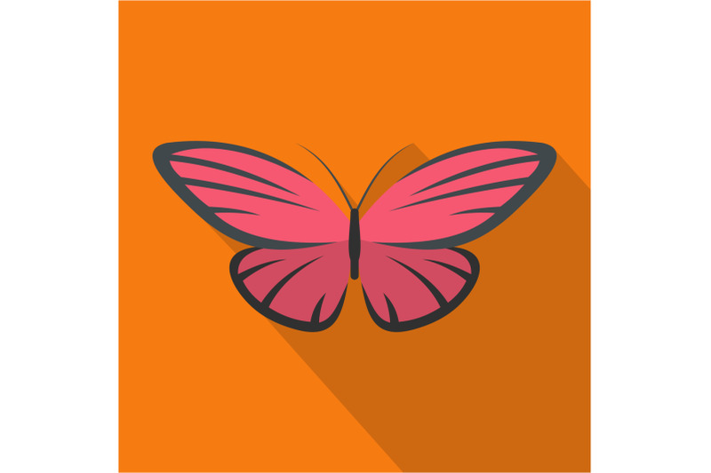 nice-butterfly-icon-flat-style