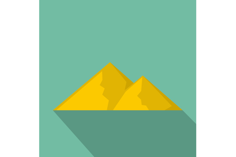 mountain-for-extremal-icon-flat-style
