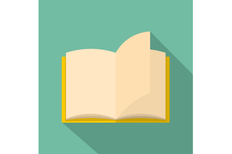 book-page-icon-flat-style