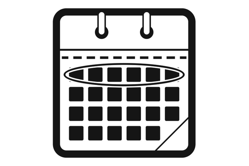 calendar-day-icon-simple-black-style