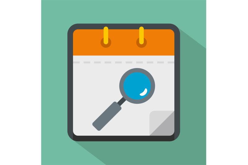 calendar-search-icon-flat-style