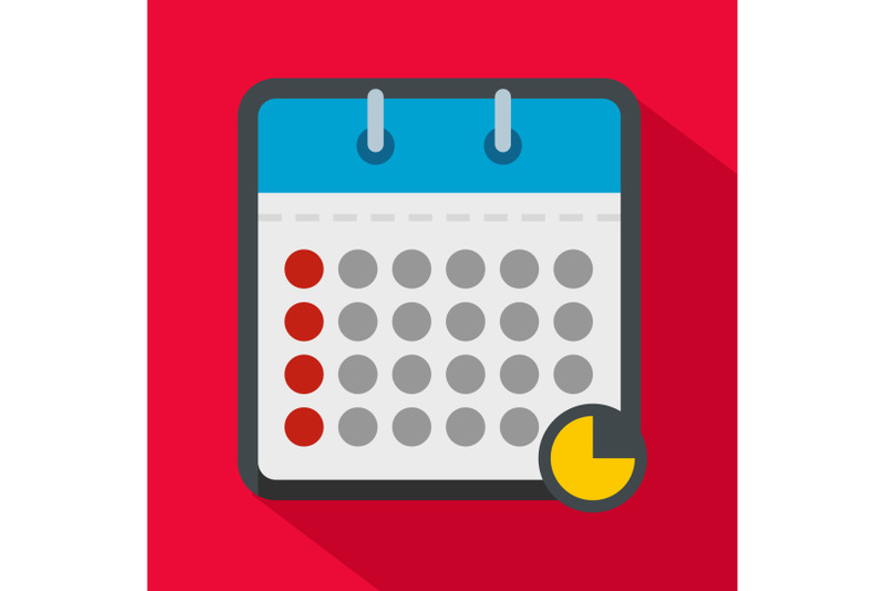 calendar-business-icon-flat-style