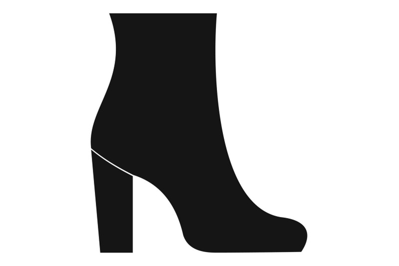 woman-shoes-icon-vector-simple