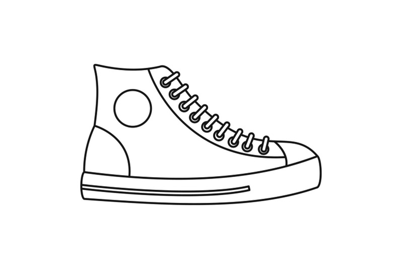 men-shoe-icon-vector-thin-line