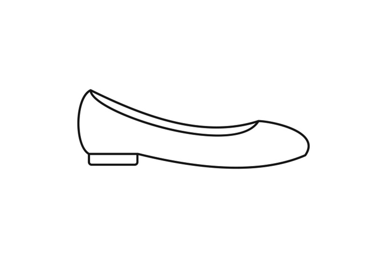 woman-shoes-icon-vector-thin-line