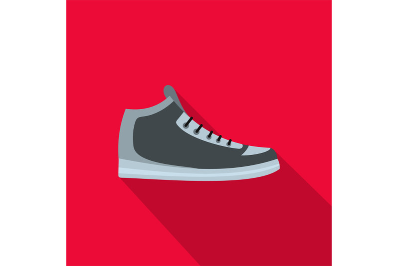 hiking-boots-icon-vector-flat