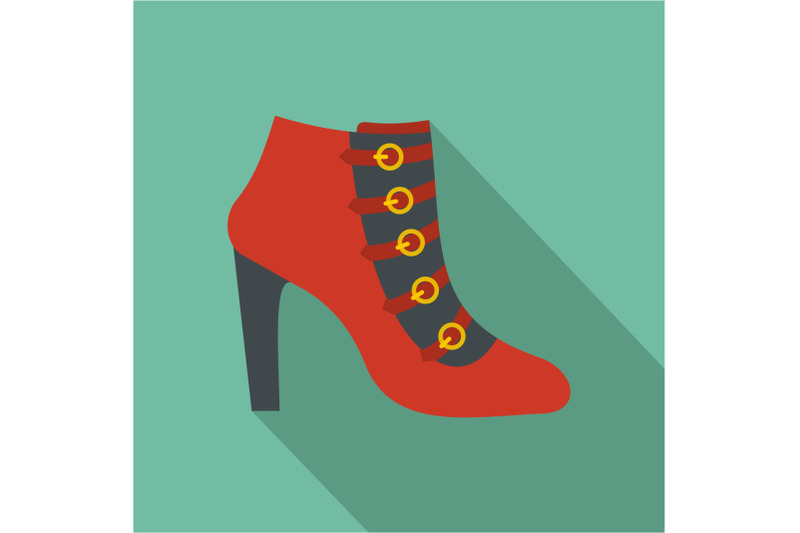 woman-shoes-icon-vector-flat