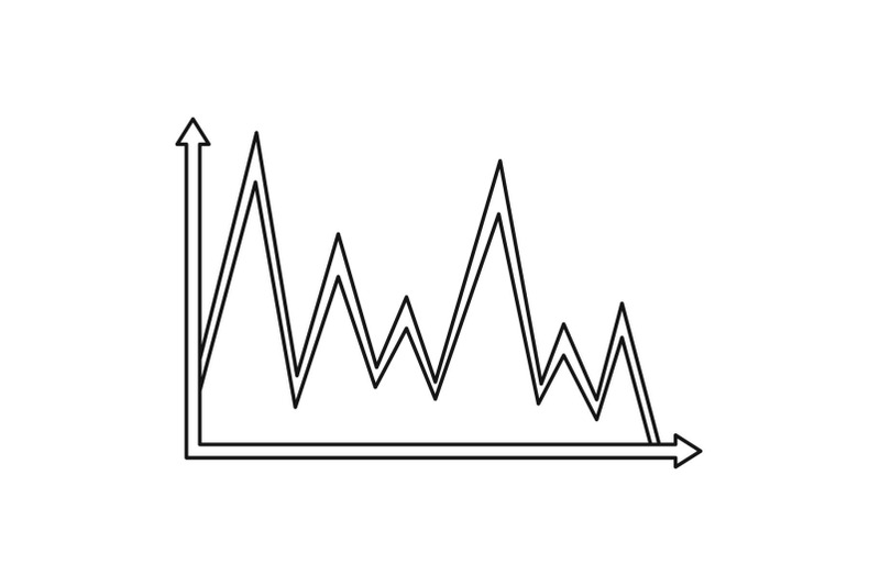 finance-graph-icon-vector-thin-line