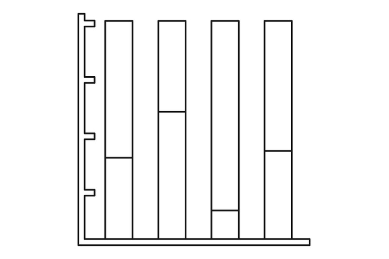 new-chart-icon-vector-thin-line