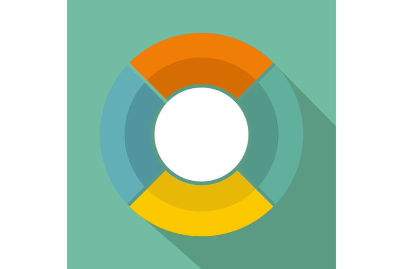 circle-graph-icon-vector-flat