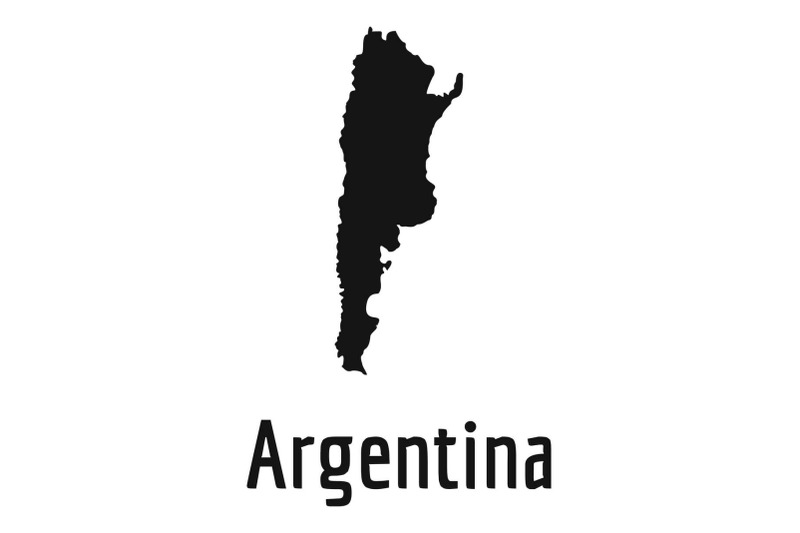 argentina-map-in-black-vector-simple