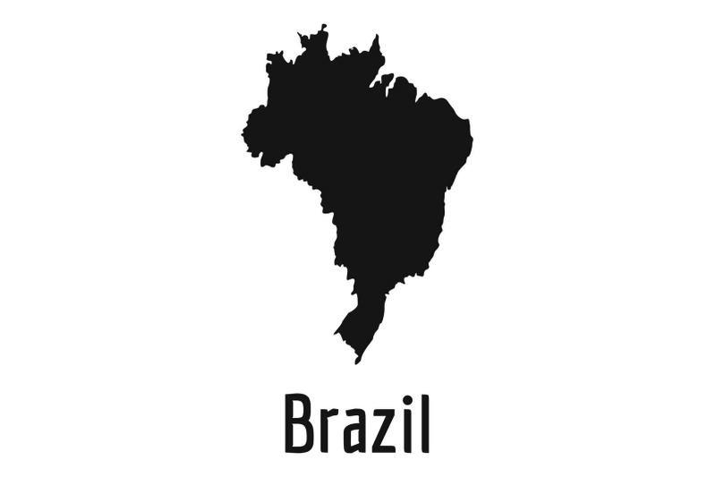brazil-map-in-black-vector-simple