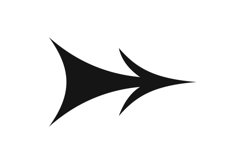 arrow-icon-in-black-vector-simple