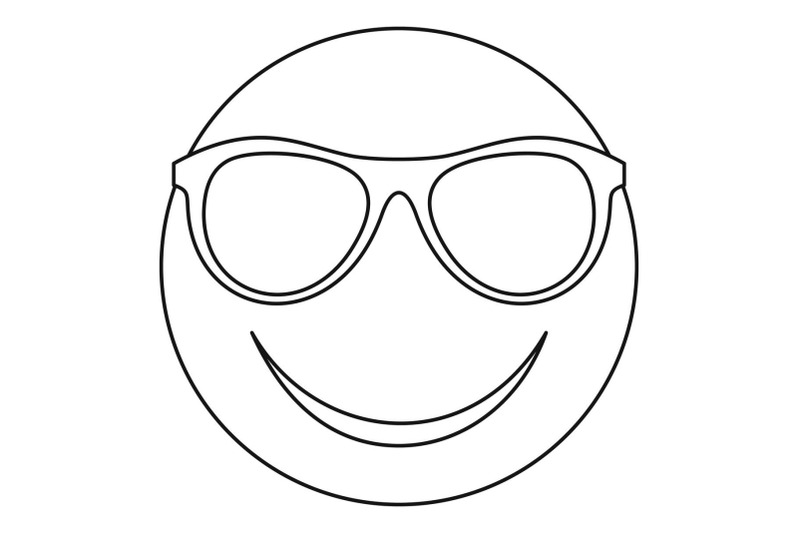 smile-icon-vector-thin-line