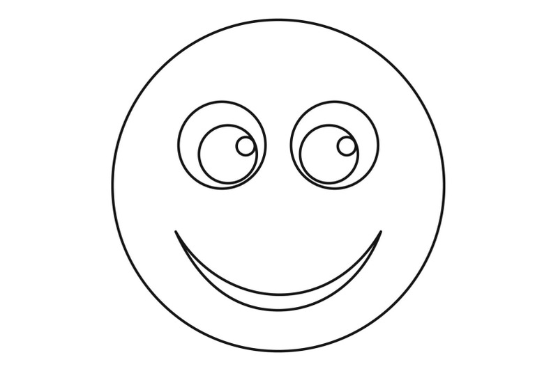 smile-icon-vector-thin-line