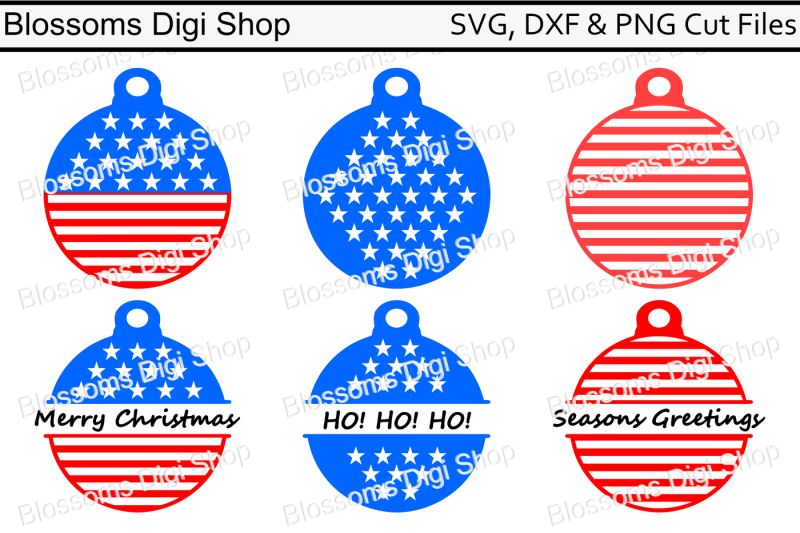 stars-and-stripes-tree-decoration-monogram-svg-dxf-and-png-cut-files