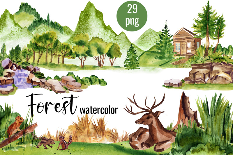 watercolor-forest-tree-clipart