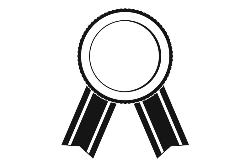 award-ribbon-icon-vector-simple