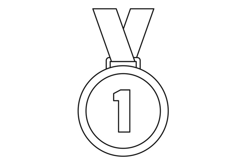 medal-icon-vector-thin-line