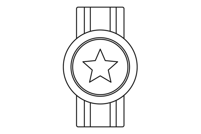 award-ribbon-icon-vector-thin-line