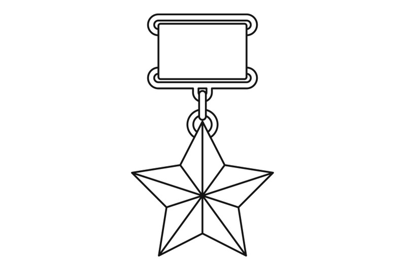 medal-icon-vector-thin-line