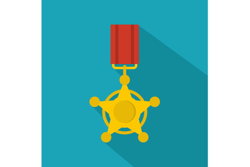 medal-icon-vector-flat