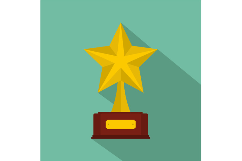 star-award-icon-vector-flat