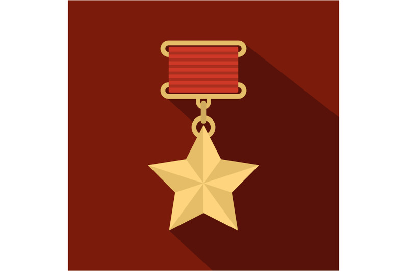 medal-icon-vector-flat