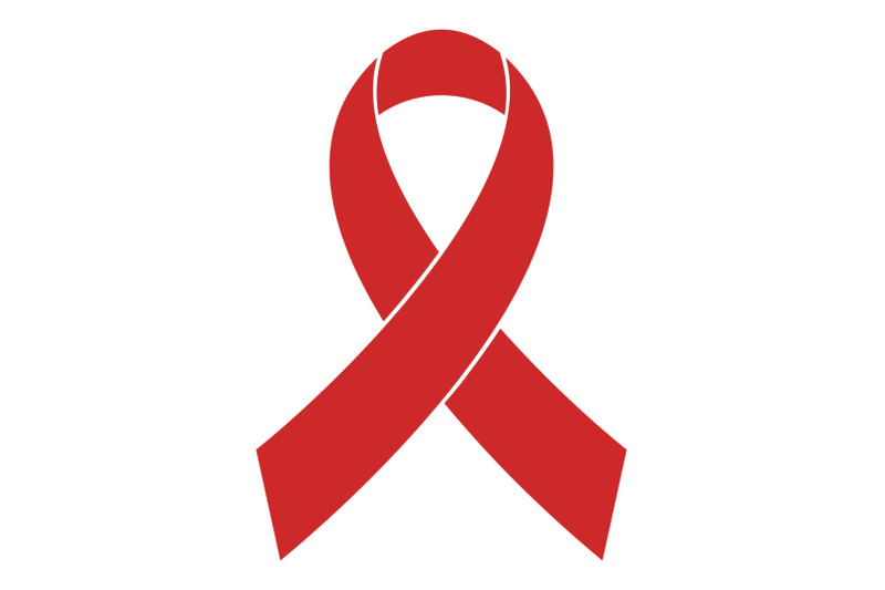 breast-cancer-awareness-red-ribbon-icon-vector-simple