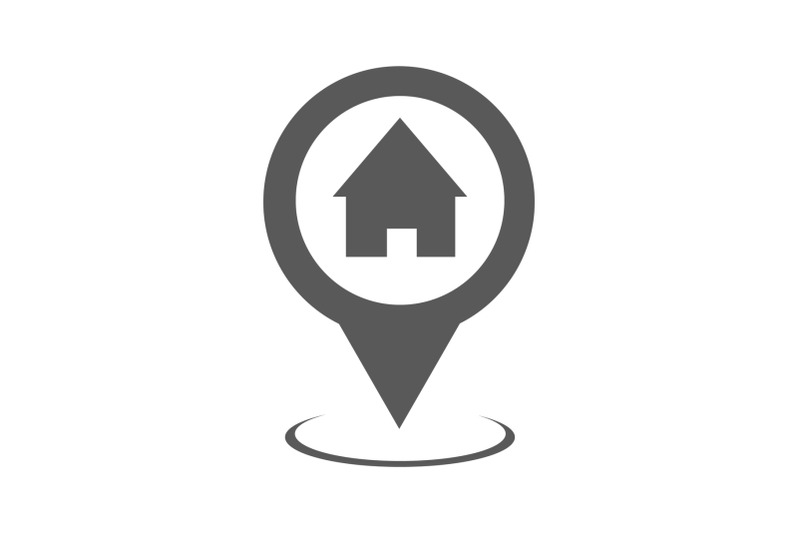 home-map-pointer-icon-vector-simple