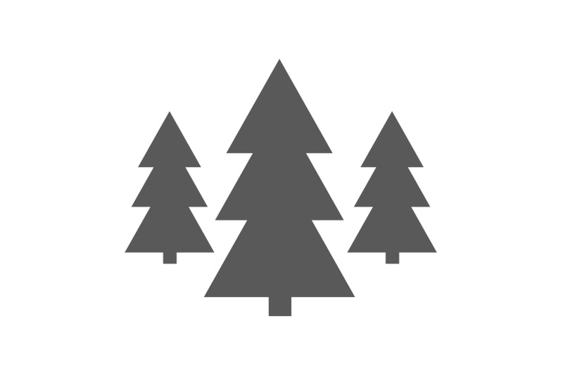 forest-icon-vector-simple