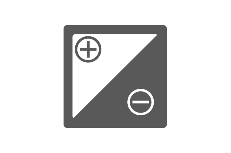 accumulator-icon-vector-simple