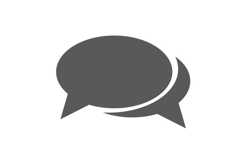 speech-bubbles-icon-vector-simple