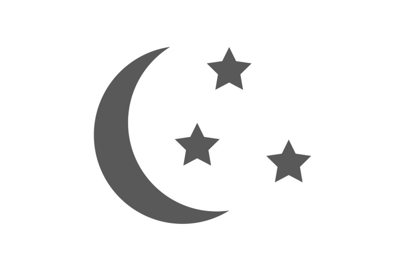 sleep-icon-moon-and-stars-sign-night-or-bed-time-vector-simple